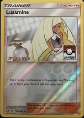 Lusamine - 153a/156 - League Challenge Alternate Art Promo - 3rd Place