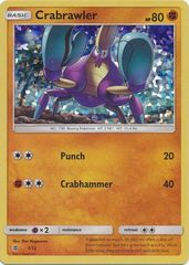 Crabrawler - 7/12 - Holo - McDonald's Promo 2017