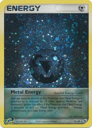 Metal Energy - 94/109 - Rare - Reverse Holo