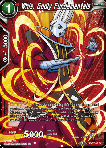 Whis, Godly Fundamentals - EX07-03 - EX