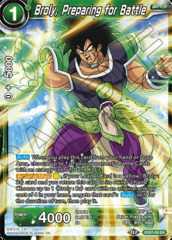 Broly, Preparing for Battle - EX07-06 - EX - Foil