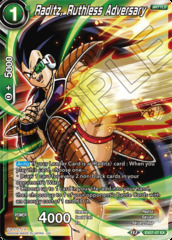 Raditz, Ruthless Adversary - EX07-07 - EX