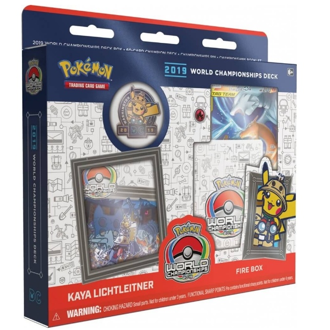 2019 World Championships Deck - Kaya Lichtleitner - Fire Box