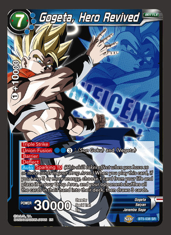 Gogeta, Hero Revived - BT5-038 - PR