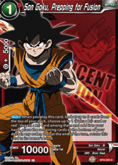 Son Goku, Prepping for Fusion - BT6-005 - PR