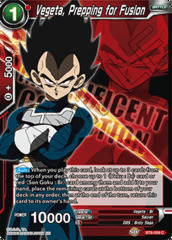 Vegeta, Prepping for Fusion - BT6-009 - PR