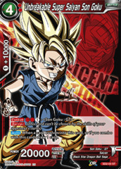 Unbreakable Super Saiyan Son Goku - SD2-03 - PR