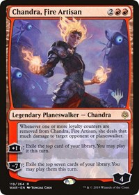 Chandra, Fire Artisan - Foil - Promo Pack