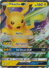 Pikachu GX - SM232 - SM Black Star Promos