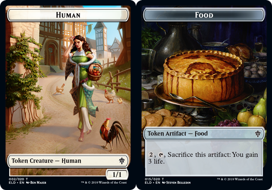 Human Token // Food Token (015) - Foil