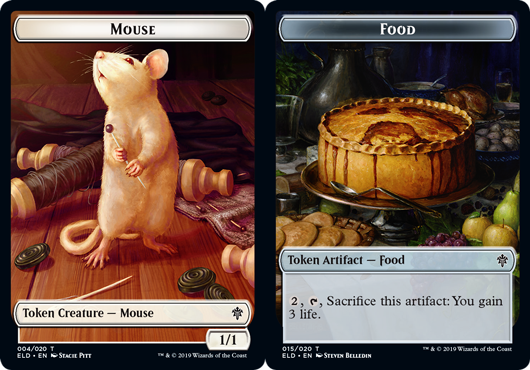 Mouse Token // Food Token (015) - Foil