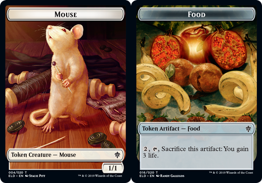 Mouse Token // Food Token (016) - Foil