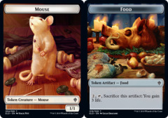 Mouse Token // Food Token (018) - Foil