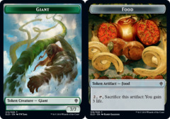 Giant // Food (16) Double-sided Token - Foil