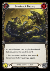 Breakneck Battery (Yellow) - Rainbow Foil - 1st Edition