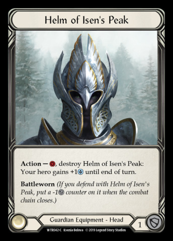 Helm of Isens Peak - 1st Edition