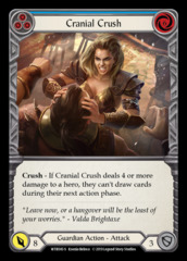 Cranial Crush - Rainbow Foil - 1st Edition