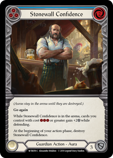 Stonewall Confidence (Blue) - 1st Edition