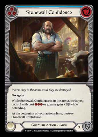 Stonewall Confidence (Blue) - 1st Edition