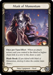 Mask of Momentum - Cold Foil - 1st Edition