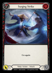 Surging Strike (Red) - 1st Edition