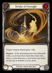 Stroke of Foresight (Yellow) - Rainbow Foil - 1st Edition