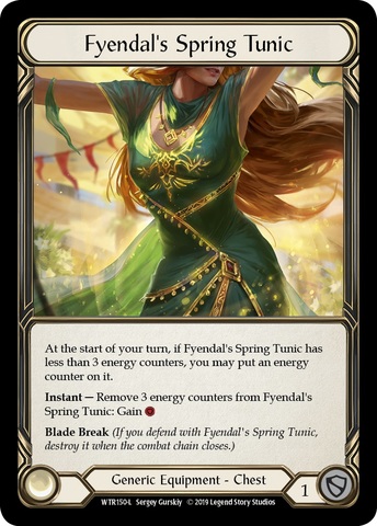 Fyendals Spring Tunic - Cold Foil - 1st Edition
