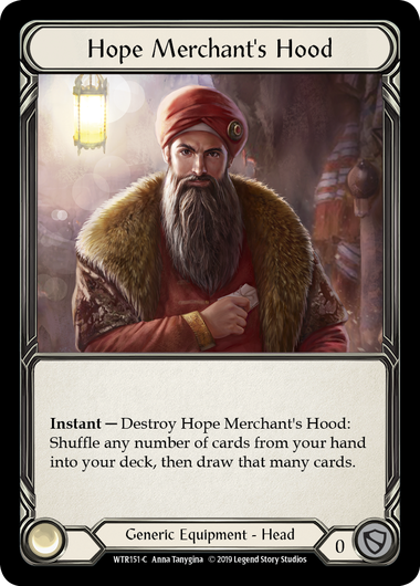 Hope Merchants Hood - 1st Edition