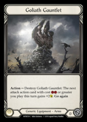 Goliath Gauntlet - Cold Foil - 1st Edition