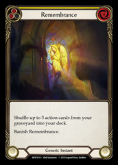 Remembrance - Rainbow Foil - 1st Edition