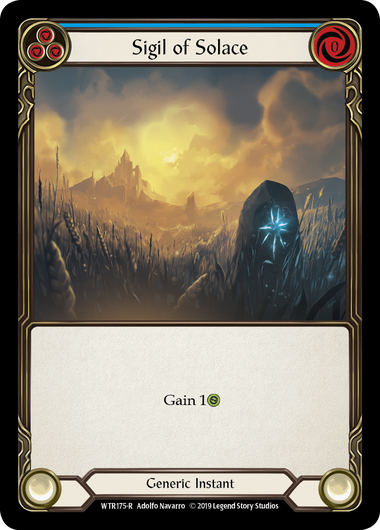 Sigil of Solace (Blue) - 1st Edition