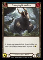 Barraging Brawnhide (Blue) - 1st Edition