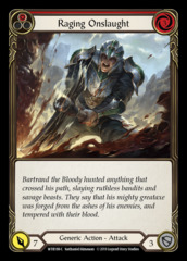 Raging Onslaught (Red) - 1st Edition