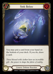 Sink Below (Yellow) - Rainbow Foil - 1st Edition