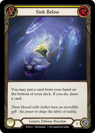 Sink Below (Yellow) - 1st Edition
