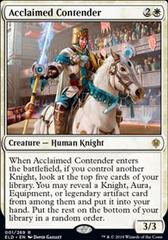 Acclaimed Contender - Foil