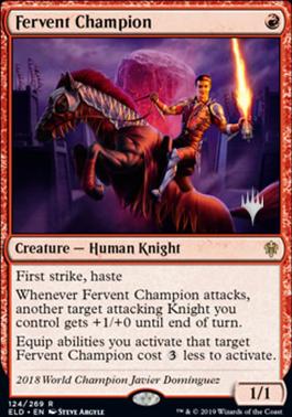 Fervent Champion - Foil - Promo Pack