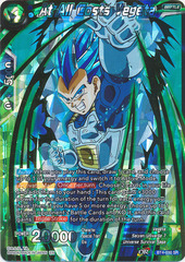 At All Costs Vegeta - BT4-030 - SR - Shatterfoil