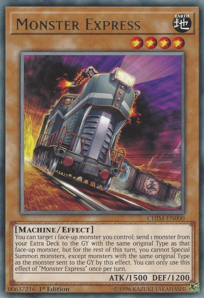 Monster Express - CHIM-EN000 - Rare - 1st Edition