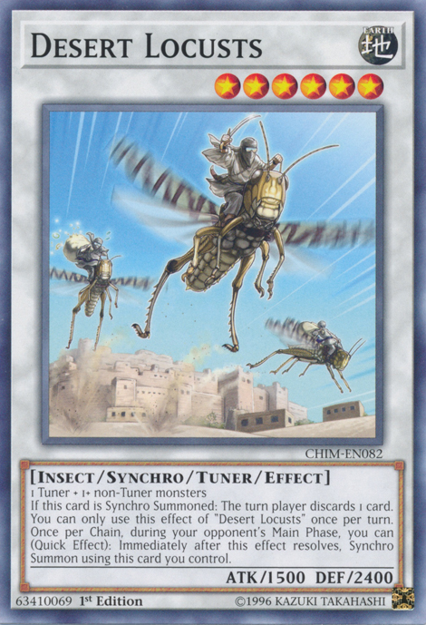 Desert Locusts - CHIM-EN082 - Common - 1st Edition