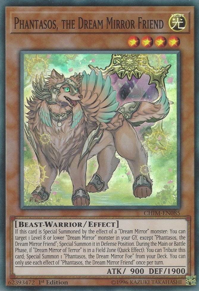 Phantasos, the Dream Mirror Friend - CHIM-EN085 - Super Rare - 1st Edition