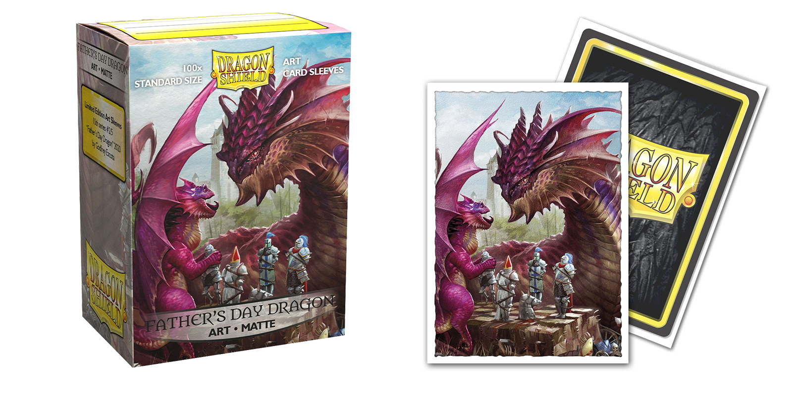 Dragon Shield Sleeves: Fathers Day Matte Art (Box of 100)
