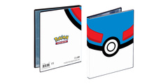 Pokemon Binders: Ultra Pro - Poke ball 4-Pocket Portfolio - Great Ball