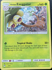 Alolan Exeggutor - 2/12 - McDonald's Promo 2019