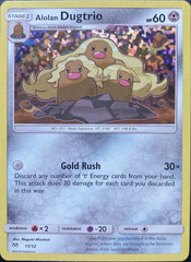 Alolan Dugtrio - 11/12 - McDonald's Promo 2019