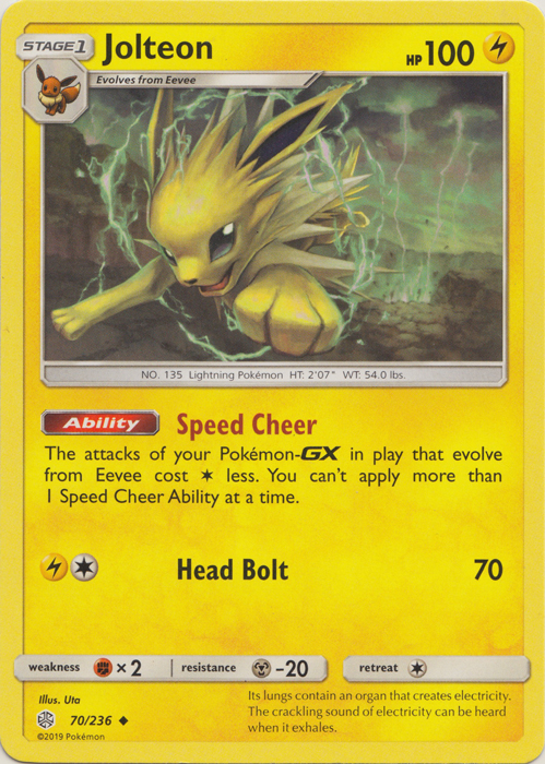 Jolteon - 70/236 - Uncommon