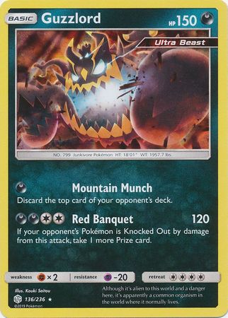 Guzzlord - 136/236 - Holo Rare Guzzlord - 136/236 - Holo Rare