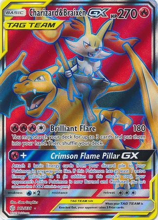 Charizard and braixen hot Hyper rare