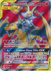 Charizard & Braixen Tag Team GX - 212/236 - Full Art Ultra Rare