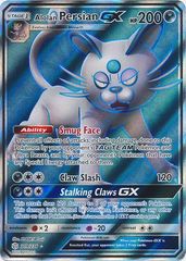 Alolan Persian GX - 219/236 - Full Art Ultra Rare